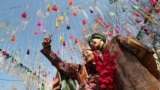 Participants take a selfie in Almaty, Kazakhstan, on March 21.<br />
<br />
Celebrated on the spring equinox, Norouz is a&nbsp;celebration of love, fertility, and spiritual renewal that spreads the message of hope far and wide and lasts for 13 days.