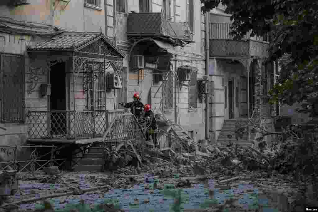 Odesa has been bombed several times since the start of the invasion, and in January the United Nations cultural agency UNESCO designated the historic center of the city as a World Heritage in Danger site.