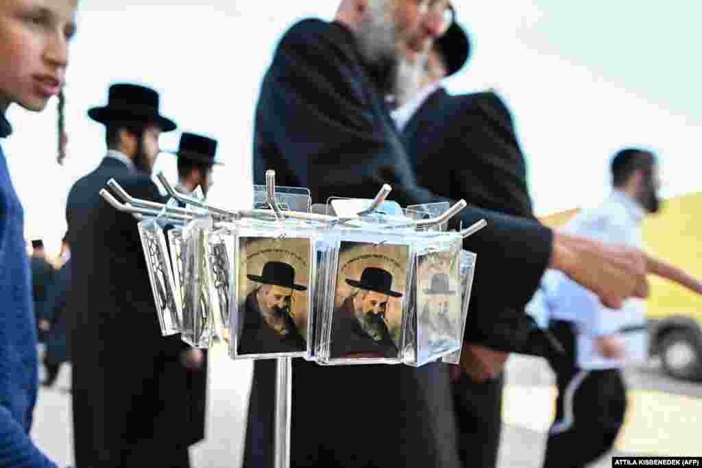 Believers consider images of Rabbi Steiner to be protective amulets. In Israel, shop owners display his image to deter mice from entering their establishments.