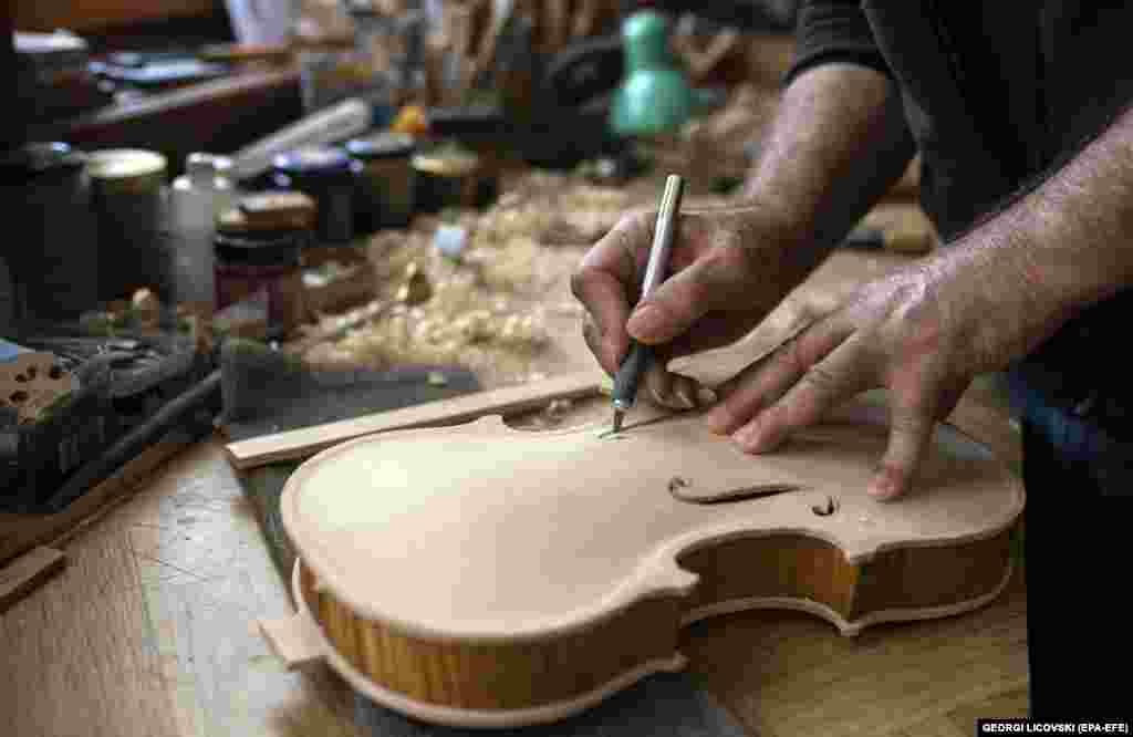 &quot;You need to immerse yourself in the profession itself -- the construction of the instrument, the construction of the sound -- harmonizing everything that makes the instrument play the best sound,&quot; he says. One of the most important materials is &quot;highly acoustic&quot; wood such as spruce and maple, which, fortunately for Bogdanovski, is found nearby in the mountains of Bosnia-Herzegovina.