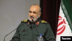 RGC commander Major General Hossein Salami (file photo)
