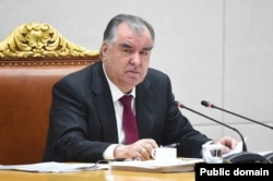 Tajik President Emomali Rahmon (file photo)
