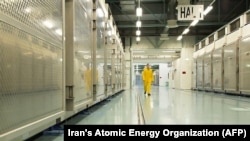 The interior of the Fordow Uranium Conversion Facility in Qom