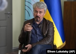 Oleksandr Tkachenko, Ukaine's minister of culture and information policy: "We are at war, and this has changed the mindset and behavior of all media in Ukraine."