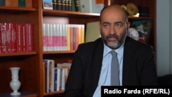 German parliamentarian Omid Nouripour, who was born in Iran, speaking to Radio Farda in Berlin.